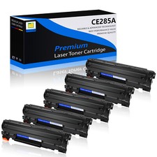 5 Pack CE285A Toner Cartridge for HP LaserJet M1214nfh M1216nfh M1217nfw M1136 picture