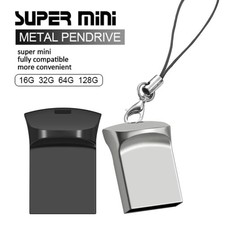 Mini Metal USB 2.0 Flash Drive 64GB Creative Business Gifts Memory Stick 32GB Pe picture