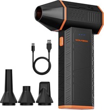Electric Compressed Air Duster WOLFBOX MF50, Adjustable Turbo Fan, Rechargeable picture