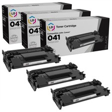 LD Compatible Canon 041 / 0452C001 Black Toners 3PK for ImageCLASS LBP312dn picture