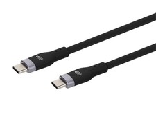 Monoprice USB-C to USB-C Silicone Charging Cable - USB 2.0, 240W PD, Ultra picture