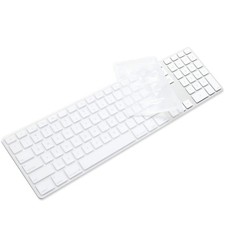 Proelife Keyboard Cover Skin for Apple Wired USB Keyboard with Numeric Keypad (A picture