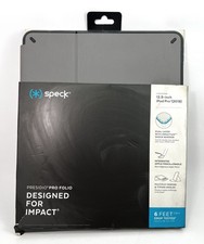 Speck Presidio Pro Folio Case for Apple 12.9 iPad Pro Gray & Black picture