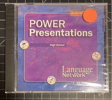 Language Network Power Presentation CD-ROM's  New Sealed picture