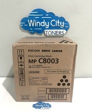 Ricoh MP C8003 Toner Cartridge 842196 Black 47,000 Pages Genuine OEM Sealed NEW picture