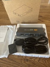 GREATHTEK USB 3.0 - HDMI 2 Port KVM Switch (GHT-S7232H) 4K@60Hz- 2 In 1 Out -NEW picture