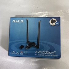 Alfa AWUS036AC 802.11ac 867 Mbps Long Range WiFi USB Adapter DUAL BAND 2.4/5 GHz picture
