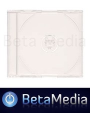 50 x Jewel CD Cases with Clear Tray Single Disc - Standard Size CD case picture