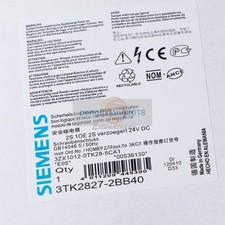 ONE NEW 3TK2827-2BB40 SIEMENS safety relay picture