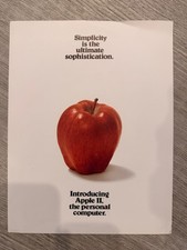 Original 1977 Apple II Brochure 