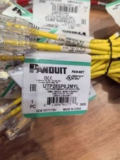 Panduit UTP28SP Cat6 28AWG UTP Patch Cords 0.2M RJ45 Red Blue Green Yellow 10pcs picture
