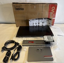LENOVO THINKVISION P24QD-40 BLACK 23.8 INCH WQHD LED 2560 X 1440 FULL HD SCREEN picture