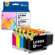 LC 404 High Yield Ink Cartridges For Brother MFC-J1205W MFC-J1215W MFC-J1205W XL picture