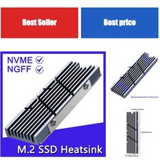 GPUHOLD M.2 SSD Heatsink NVMe NGFF 2280 Aluminum Cooler for PC PS5 picture