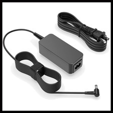 45W Black Laptop Charger for Toshiba Tecra A50 Series - Compact Power Supply picture