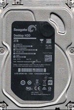 ST3000DM001 P/N: 1ER166-044 F/W: AQ03 TK ZA50 MAC 655-1726F 10/2018 Seagate 3TB picture