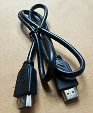 GE USB-A Male to Mini-USB Mini-B Male Round Cable 3 ft Black picture