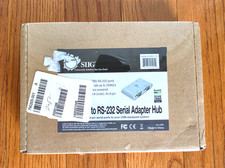 SIIG 4-Port USB to RS-232 Serial Adapter Hub JU-SC0111-S1 NEW SEALED picture