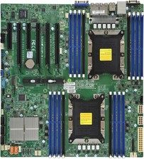 SuperMicro X11DPI-N dual-way 3647 server workstation motherboard M.2 interface picture