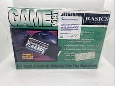 RARE BASICS Gameport Joystick To PCMCIA II/III Adapter Vintage 404-0014-99 picture