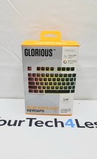 Glorious GPBT Aura RGB Black Keycaps - 130 Count picture