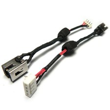 NEW Genuine DC POWER JACK W/ CABLE TOSHIBA SATELLITE P855-S5200 P855-SP5201SL picture