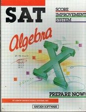 ITHistory SOFTWARE COMMODORE (1984)  SAT Score Improvement Algebra (64) Q OF picture