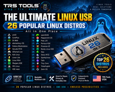 Bootable Linux USB 64GB USB 3.0 | Multiboot 26 Linux Physical Media picture