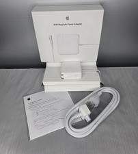Apple 45W MagSafe Power Adapter Charger New Open Box w/ Cable & Box picture