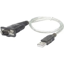Manhattan 205146 USB 1.1 Adapter [1x USB 1.1 Plug To - 1x 9