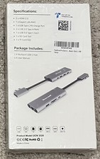 Open Box Hiearcool USB-C Hub MacBook Pro Docking UCN3320 picture