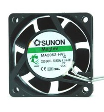 For SUNON AC Fan MA2062-HVL GN AC220-240V 50/60Hz 4.1/4.4W 60x60x25mm picture