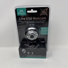 Merkury Innovations M-WC310 1.3MP USB 2.0 Webcam w/10x Digital Zoom BRAND NEW picture