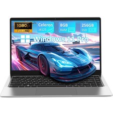 Auusda 14.1 laptop, 8GB RAM, 256GB SSD, Intel UHD Graphics 600, Windows 11 picture