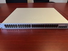 Cisco Meraki MS225-48LP-HW 48-Port PoE+ Switch UNCLAIMED Tested w/ Cord picture