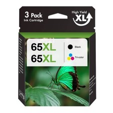 65XL 65 Ink Cartridge For HP ENVY 5010 5055 5052 Deskjet 2600 2652 3755 Printer picture