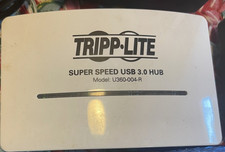 Tripp Lite Portable 4-Port USB 3.0 Ultra-Mini SuperSpeed Hub U360-004-R No AC picture