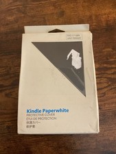 Nupro Bookcover Case for Kindle Paperwhite 2021 Release 11th Generation Black picture