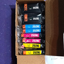 8 pack New - Uniwork 252XL 2 Black 2 Cyan 2 Magenta 2 Yellow picture