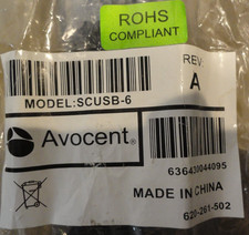NEW AVOCENT AVRIQ USB Model 620-261-502 ROHS COMPLIANT 6 FEET SCUSB-6 picture