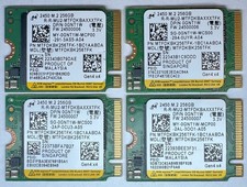 Lot of 4 Micron 2450 M.2 SSD 256GB picture