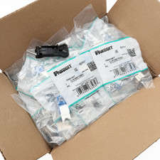 1 PCS New CJ6X88TGBU (BOX OF 50) Panduit Cat6a 10 Gig Mini-Com Jack Blue picture