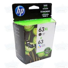 Genuine HP 63XL Black & Standard Color Ink ENVY 4511 4512 4520 DeskJet 3634 2130 picture