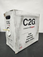 C2G C2G56037 1000FT CAT6 SOLID UTP CMR YELLOW TAA NEW picture