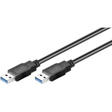 Goobay 93928 USB 3.0 Super Speed Cable, Black, Length 1.8m 1x picture
