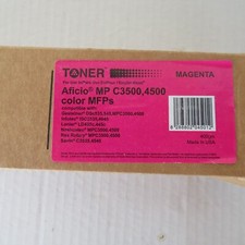 Aficio Ricoh Toner Savin Lanier MPC 3500 4500 Magenta Cartridge Sealed New picture