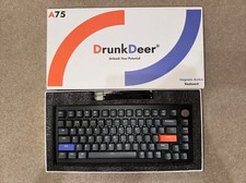Drunkdeer A75 Rapid Trigger Keyboard Super High Speed Magnetic Switch RGB Back picture