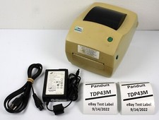Panduit TDP43M (Zebra TLP 3842) Barcode Label Direct Thermal Transfer Printer picture