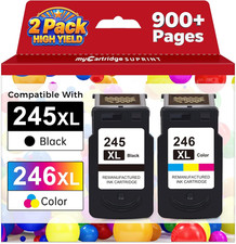 myCartridge SUPRINT 245XL Ink Cartridge Replacement for Canon 245XL 246XL Combo picture