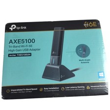 TP-Link Archer TXE5100UH WiFi 6E USB Adapter AXE5100 Tri-Band New High Gain picture